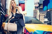 Cara Delevingne and Jourdan Dunn for DKNY.