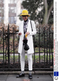 Street Style, London Collections: Men, Autumn Winter 2014, London, Britain - 08 Jan 2014
