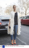 Street style at Paris Fashion Week, France - 23 Jan 2014