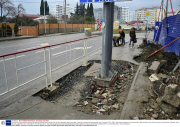 Pictures show area around Olympic Park still not finished, Sochi, Russia - 23 Jan 2014