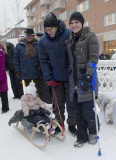 Schwedische Royals in Umea