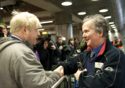 Tube underground workers strike in London
