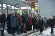 Tube underground workers strike in London