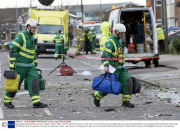 Gas explosion demolishes houses in Clacton, Essex, Britain - 05 Feb 2014