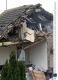 Gas explosion demolishes houses in Clacton, Essex, Britain - 05 Feb 2014