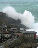 Sturm am Meer in Großbritannien