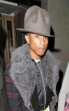 PHARRELL WILLIAMS LEAVING NOBU