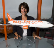 Carolyn McCall OBE. Chief Executive Officer (CEO) of easy jet