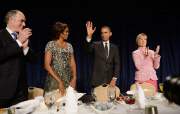 Obamas attend National Prayer Breakfast