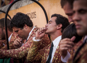 Portuguese-style bullfights