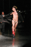 NY: Streaker Interrupts Prabal Gurung FW14 Show ¿ Runway 