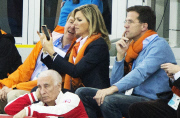 Sotschi 2014 - Niederländische Royals beim Eisschnelllaufen 