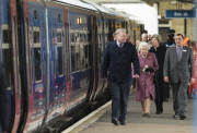 The Queen Heads Back To London