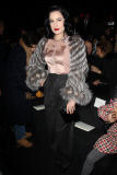 Carolina Herrera During Mercedes Benz Fashion Week Fall/Winter 2014 - Backstage and Front Row