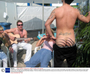CANDID PHOTOGRAPHS OF ROBBIE WILLIAMS, TAKEN BY CLOSE FRIENDS DURING A TOUR OF EUROPE