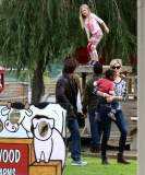 EXCLUSIVE - Charlize Theron and Sean Penn visit the petting zoo