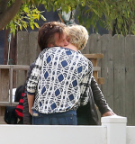 EXCLUSIVE - Sean Penn can't resist getting a a mouthful of Charlize at the petting zoo  Pt 2