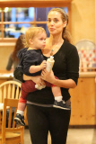 Elizabeth Berkley and Sky Cole are 'Color Me Mine' pals