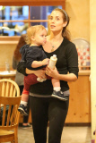 Elizabeth Berkley and Sky Cole are 'Color Me Mine' pals