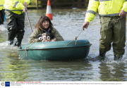 Flooding in Berkshire, Britain - 10 Feb 2014