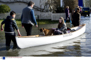 Flooding in Datchet, Britain - 10 Feb 2014
