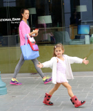 Alessandra Ambrosio takes Anja on a retail therapy session