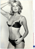 Nina Carter Wearing A Lace Trimmed Bra And Panties. ***no Further Caption Information Provided***