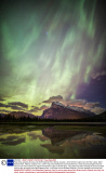 Paul Zizka captures Auroras over Banff National Park, Alberta, Canada - 2014
