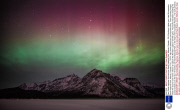 Paul Zizka captures Auroras over Banff National Park, Alberta, Canada - 2014