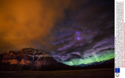 Paul Zizka captures Auroras over Banff National Park, Alberta, Canada - 2014