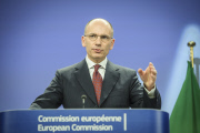 Italian government in Brussels to disscus the upcomming EU presidency
