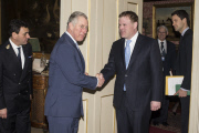HRH Prince Charles holds bilateral talks at S:T James's Palace in London
