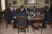 HRH Prince Charles holds bilateral talks at S:T James's Palace in London