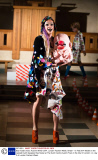 Bas Koster show, Autumn Winter 2014, London Fashion Week, Britain - 15 Feb 2014