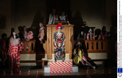 Bas Koster show, Autumn Winter 2014, London Fashion Week, Britain - 15 Feb 2014