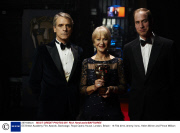 EE British Academy Film Awards, Backstage, Royal Opera House, London, Britain - 16 Feb 2014