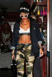 Rihanna Has Lunch At Da Silvano, Then Shops At American Apparel In NYC
