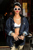 Rihanna Has Lunch At Da Silvano, Then Shops At American Apparel In NYC