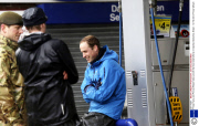 Prince Harry and Prince William help out with the flood relief efforts in Datchet, Berkshire, Britain - 14 Feb 2014