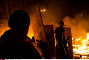 Night of clashes in Kiev