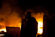 Night of clashes in Kiev