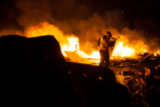 Night of clashes in Kiev