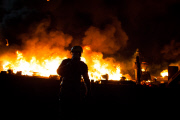 Night of clashes in Kiev