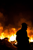Night of clashes in Kiev