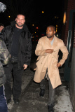 Kanye West heads out for the night in NYC