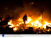 Anti-government protest in Kiev, Ukraine - 18 Feb 2014