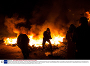 Anti-government protest in Kiev, Ukraine - 18 Feb 2014