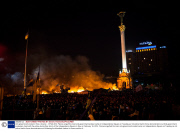 Anti-government protest in Kiev, Ukraine - 18 Feb 2014