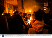 Anti-government protest in Kiev, Ukraine - 18 Feb 2014