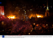 Anti-government protest in Kiev, Ukraine - 18 Feb 2014
